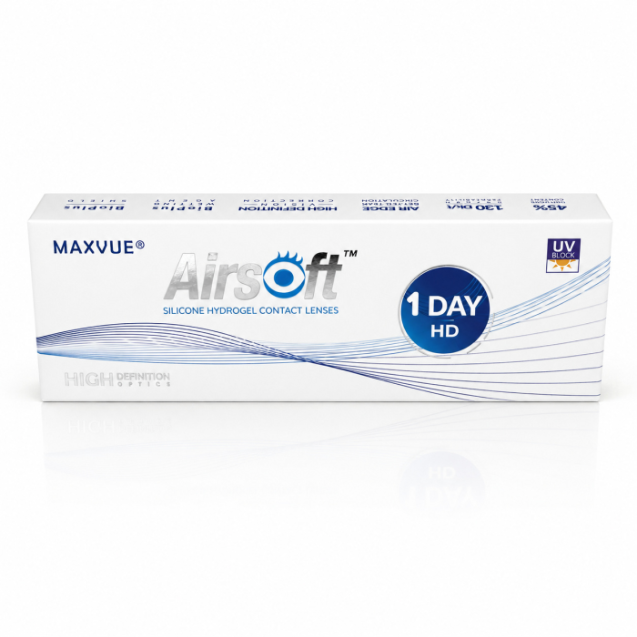 Одноденні контактні лінзи Airsoft 1 Day Maxvue®