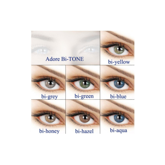 Кольорові контактні лінзи Eyemed Technologies Adore BI-TONE