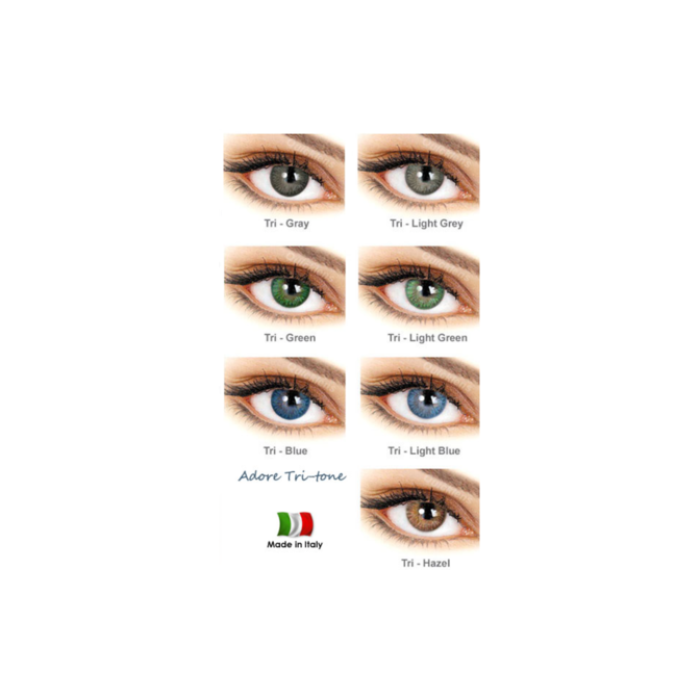 Кольорові контактні лінзи Eyemed Technologies Adore TRI-TONE