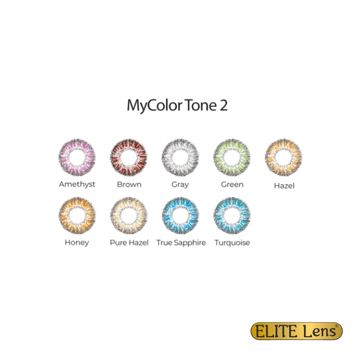 Двотонові кольорові лінзи Comfort Line MyColor Tone 2