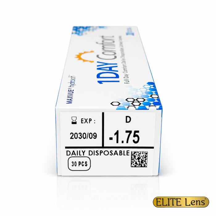 Одноденні контактні лінзи - Hydrosoft 1Day Comfort MAXVUE®