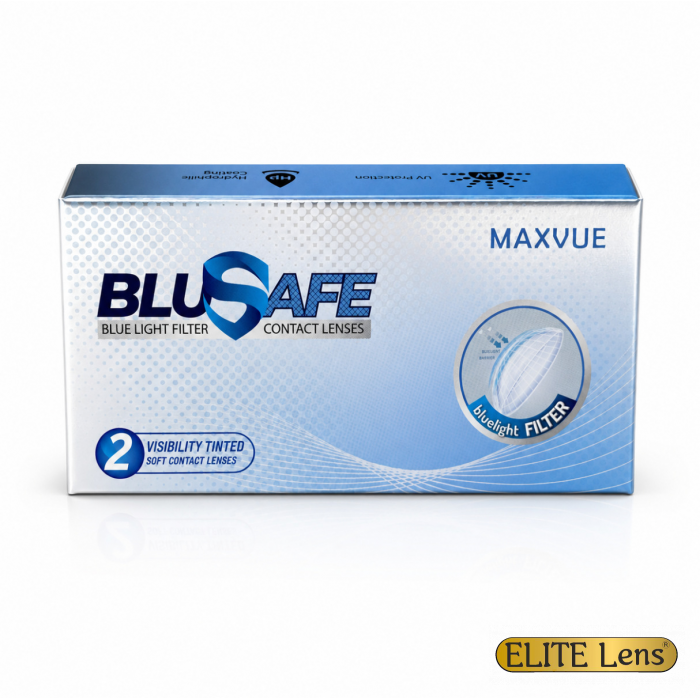 Комп’ютерні контактні лінзи з фільтром синього світла Blue Light Blocking Maxvue® 