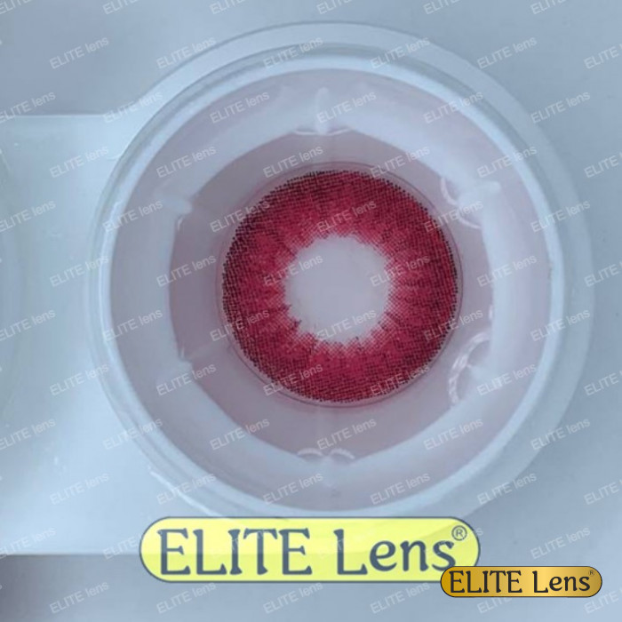 Ред2 - Червоні Крейзі Лінзи - контактные линзы ELITE Lens