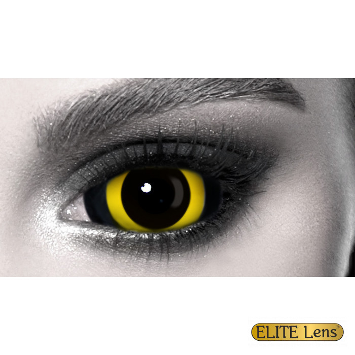 Жовті Склери Хорор Елоу - контактные линзы ELITE Lens