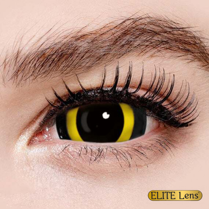 Жовті Склери Хорор Елоу - контактные линзы ELITE Lens