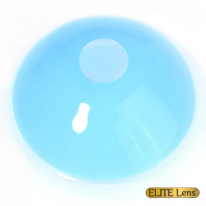 Голубые Склеры 22мм XL Блу - контактные линзы ELITE Lens
