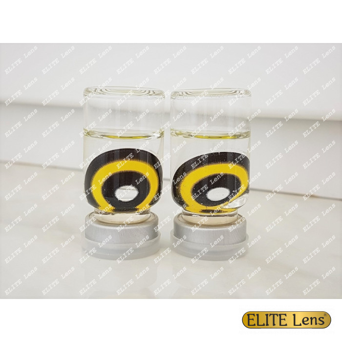 Жовті Склери Хорор Елоу - контактные линзы ELITE Lens
