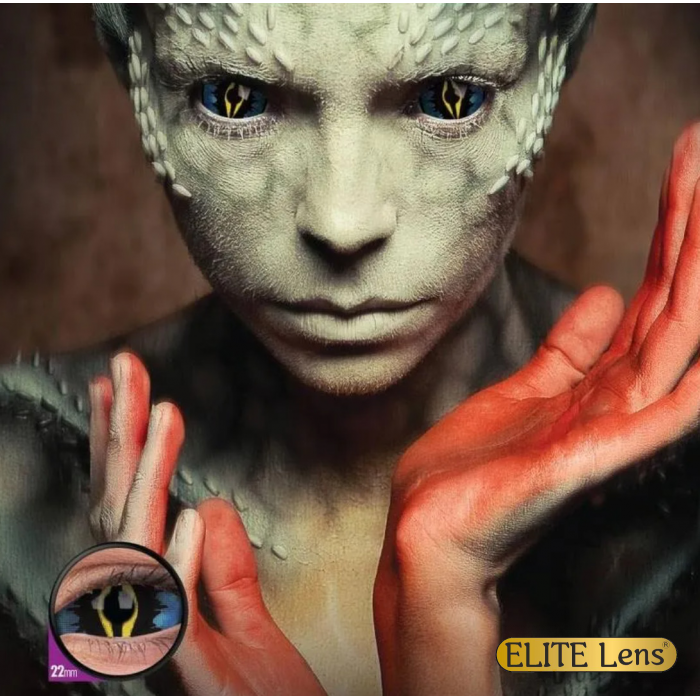 Жовті Склери Енімал Елоу - контактные линзы ELITE Lens