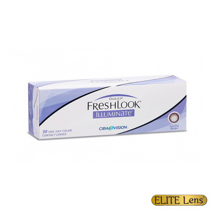 Однодневные линзы с выразительным ободком Alcon FreshLook Illuminate